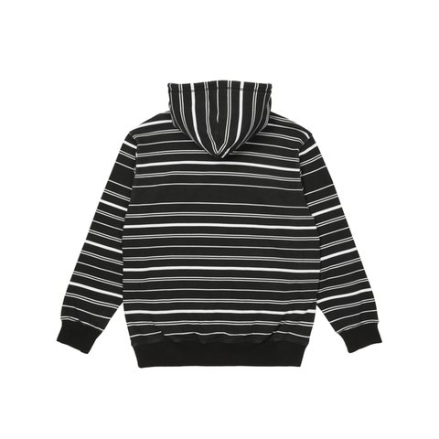 Palace PRINTED STRIPE HOOD BLACK - Colorway