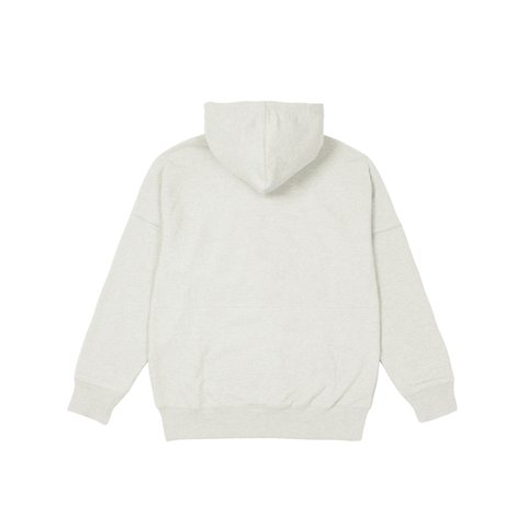 Palace SPACED LOGO DROP SHOULDER HOOD GREY MARL - Colorway