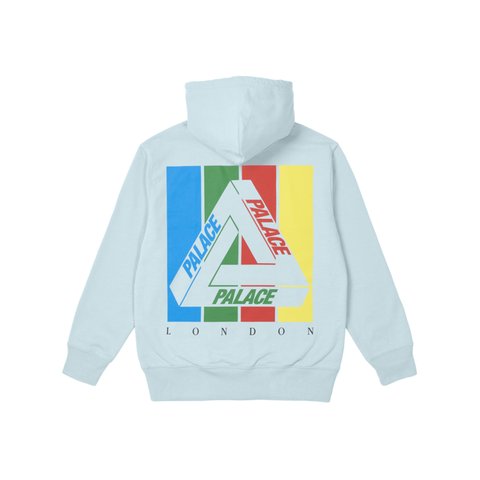 Palace TRI-EMB HOOD BLUE - Colorway
