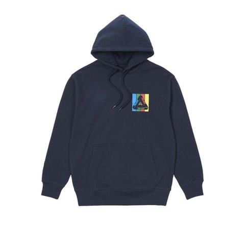 Palace TRI-EMB HOOD NAVY