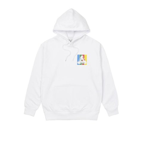 Palace TRI-EMB HOOD WHITE