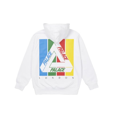 Palace TRI-EMB HOOD WHITE - Colorway