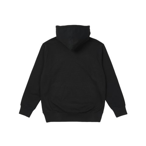 Palace LOWERCASE FONT HOOD BLACK - Colorway