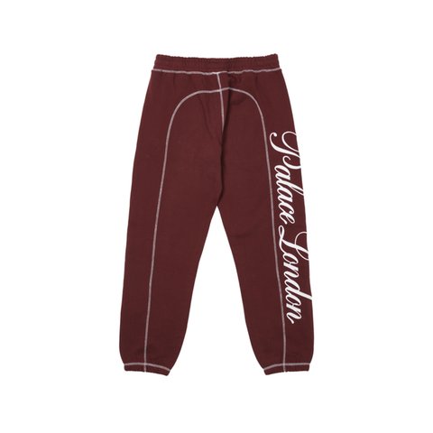 Palace CHAIN STITCH JOGGERS CHERRY - Colorway