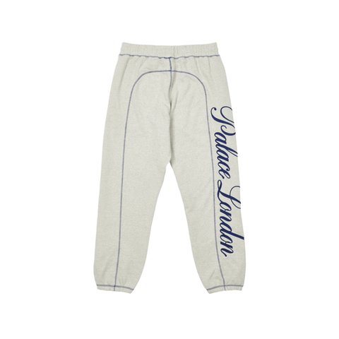 Palace CHAIN STITCH JOGGERS GREY MARL - Colorway