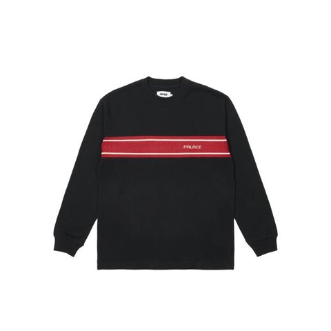 Palace KNIT BLOCK LONGSLEEVE BLACK