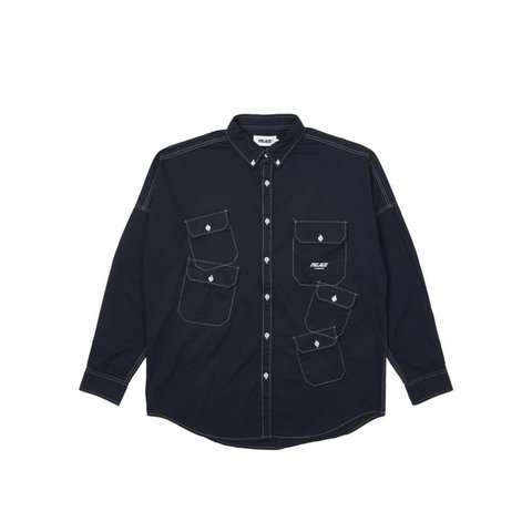 Palace MULTI POCKET SHIRT NAVY