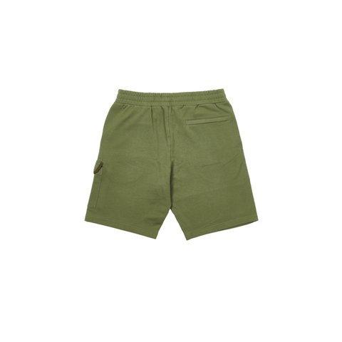 Palace GIANT WOVEN LABEL SHORTS OLIVE - Colorway