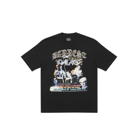 PALACE BADDEST T-SHIRT BLACK