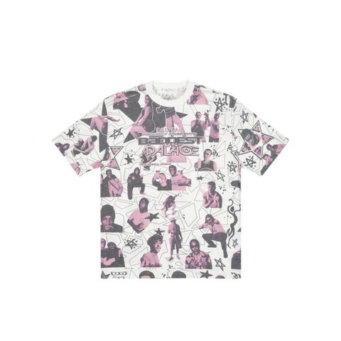 PALACE BADDEST AOP T-SHIRT MULTI
