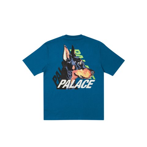 Palace P-3-K-9 T-SHIRT BLUE - Colorway
