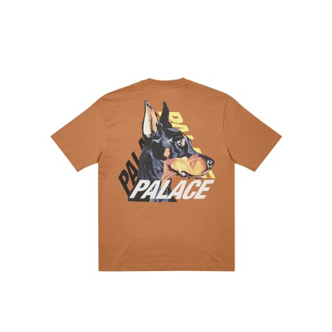 Palace P-3-K-9 T-SHIRT CARAMEL - Colorway