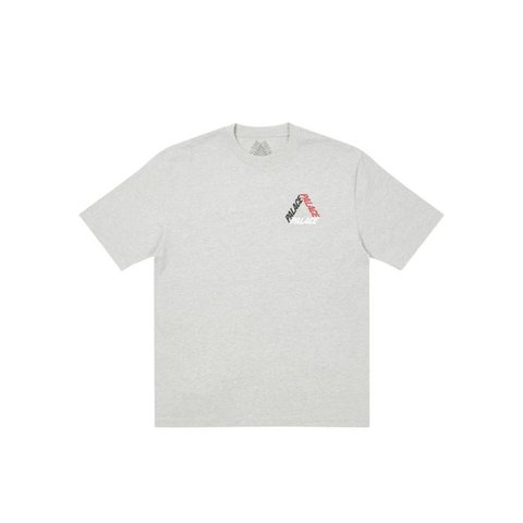 Palace P-3-K-9 T-SHIRT GREY MARL