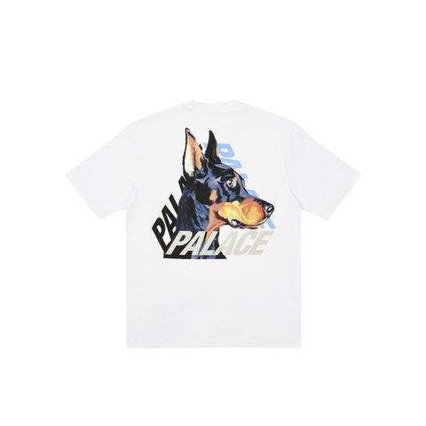 Palace P-3-K-9 T-SHIRT WHITE - Colorway