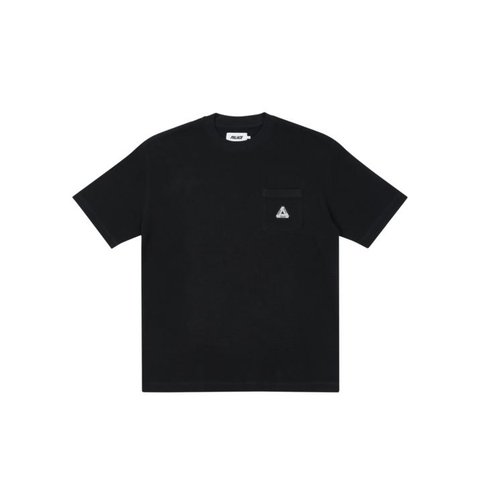 Palace WAFFLE OVERLOCK T-SHIRT BLACK