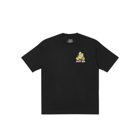 Palace TRI-SURF CO T-SHIRT BLACK