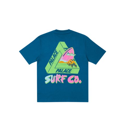 Palace TRI-SURF CO T-SHIRT BLUE - Colorway