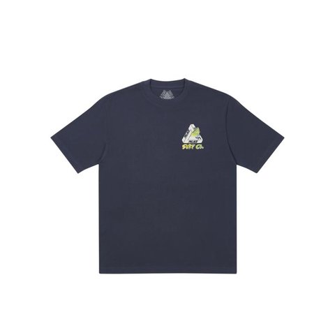 Palace TRI-SURF CO T-SHIRT NAVY