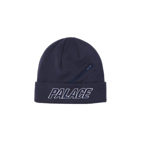 Palace ZIP POCKET BEANIE NAVY