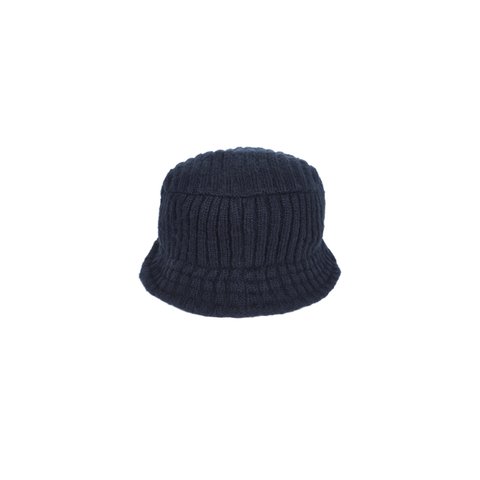 Palace KNITTED BUCKET HAT NAVY - Colorway