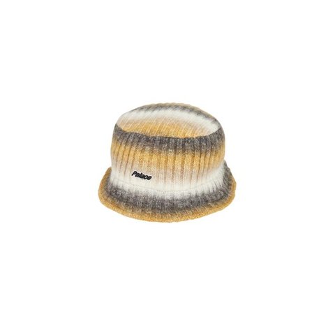 Palace KNITTED BUCKET HAT BROWN