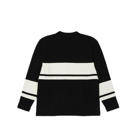 Palace CHENILLE KNIT BLACK / WHITE - Colorway