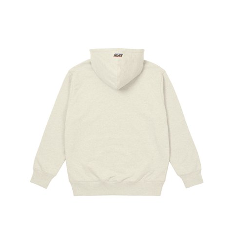 Palace BASICALLY A HOOD OATMEAL MARL - Colorway