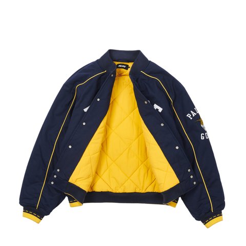 PALACE GOATS VARSITY JACKET NAVY