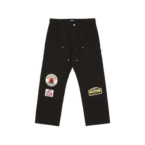 Palace BADGE WORK TROUSER BLACK