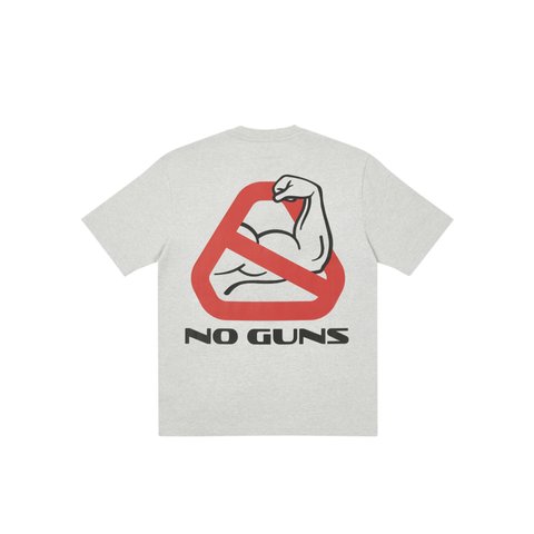 Palace NEIN GUNS T-SHIRT GREY MARL - Colorway
