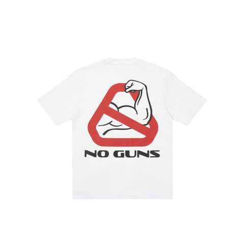 Palace NEIN GUNS T-SHIRT WHITE - Colorway