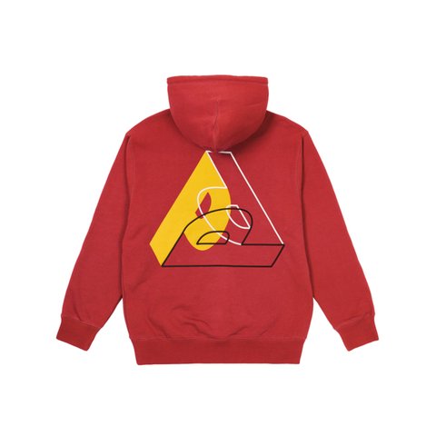 Palace BIG P HOOD RED - Colorway