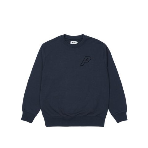 Palace TRI-STITCH CREW NAVY