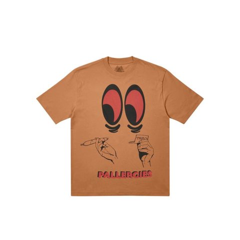 Palace PALLERGIES T-SHIRT CARAMEL