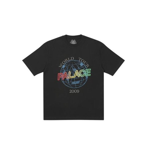 Palace WORLD TOUR T-SHIRT BLACK