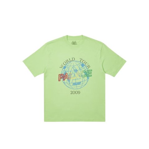 Palace WORLD TOUR T-SHIRT PISTACHIO