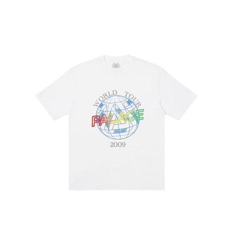 Palace WORLD TOUR T-SHIRT WHITE