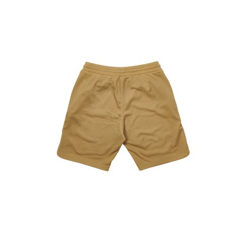 Palace LOWERCASE FONT SHORTS GOLD - Colorway