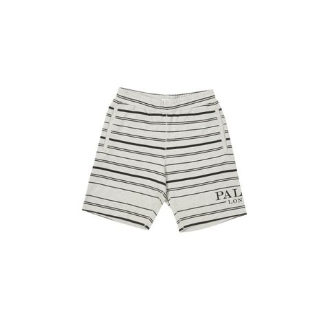Palace PRINTED STRIPE SHORTS GREY MARL