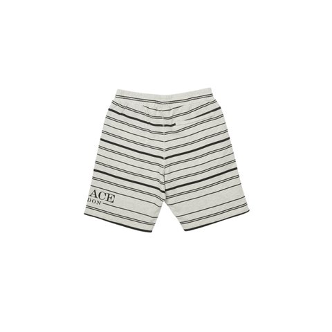 Palace PRINTED STRIPE SHORTS GREY MARL - Colorway