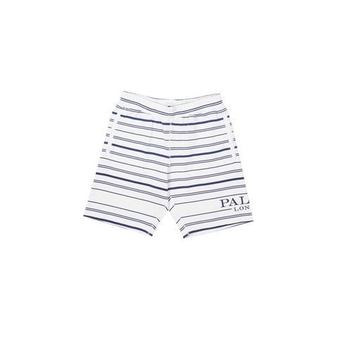 Palace PRINTED STRIPE SHORTS WHITE
