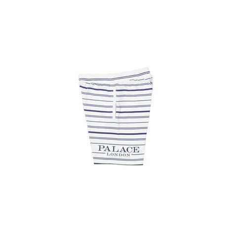 Palace PRINTED STRIPE SHORTS WHITE - Colorway