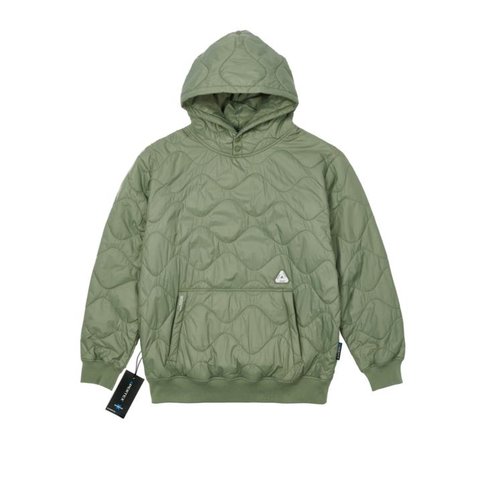Palace PERTEX QUILTER HOOD OLIVE