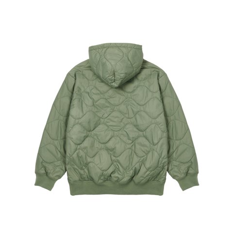 Palace PERTEX QUILTER HOOD OLIVE - Colorway