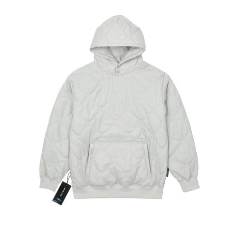 Palace PERTEX QUILTER HOOD GREY