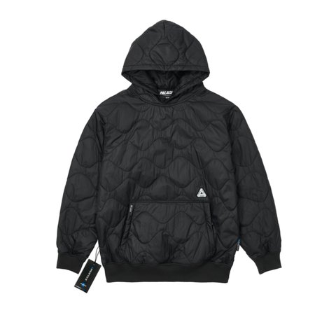 Palace PERTEX QUILTER HOOD BLACK - Colorway