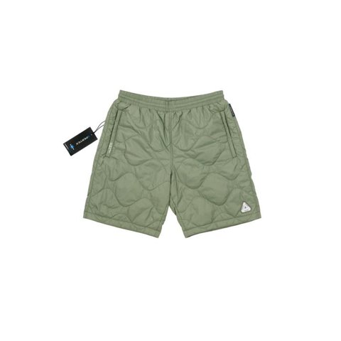 Palace PERTEX QUILTER SHORTS OLIVE