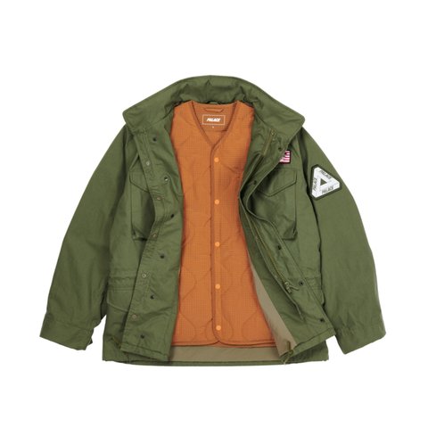 Palace P-65 JACKET GREEN - Colorway