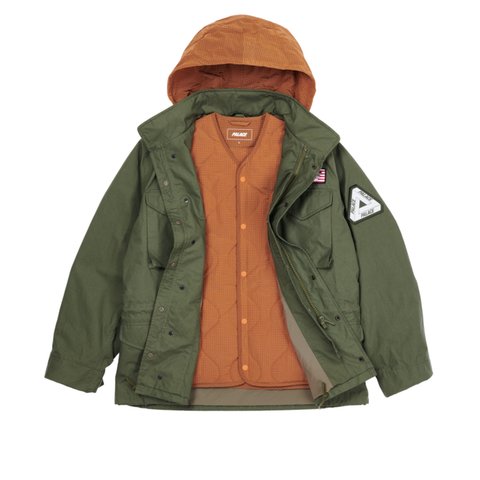 Palace P-65 JACKET GREEN - Colorway