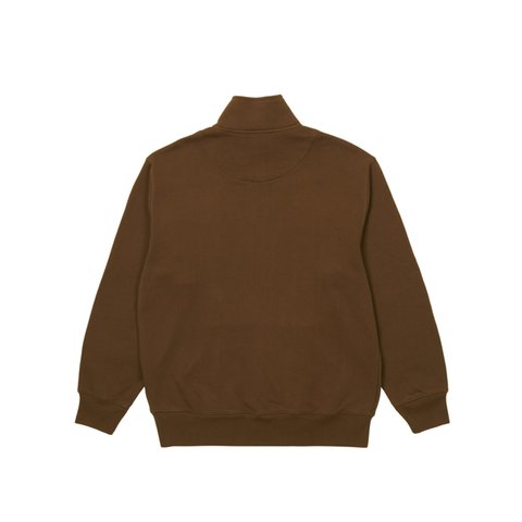 Palace ALAS ZIP FUNNEL BROWN - Colorway